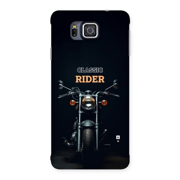 Classic RIder Back Case for Galaxy Alpha