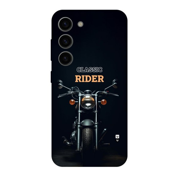 Classic RIder Back Case for Galaxy S23