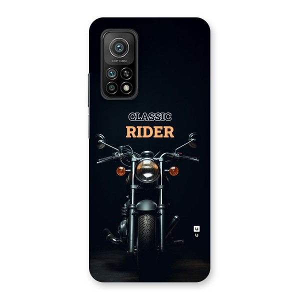 Classic RIder Back Case for Mi 10T Pro 5G