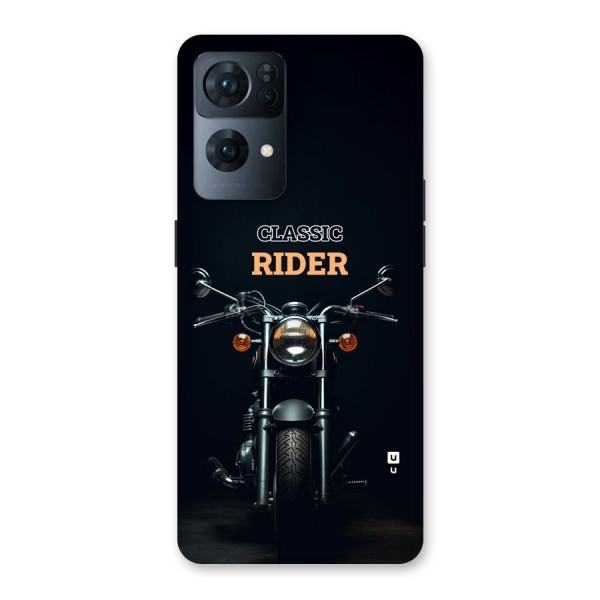 Classic RIder Back Case for Oppo Reno7 Pro 5G