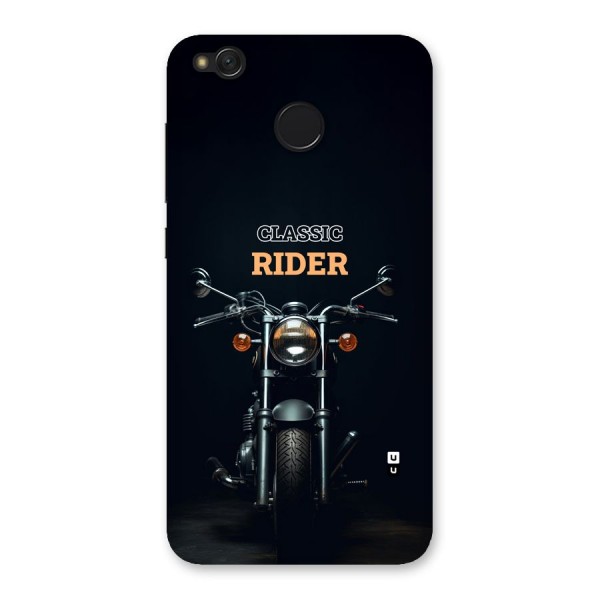 Classic RIder Back Case for Redmi 4