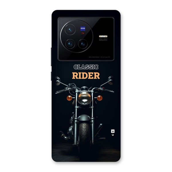 Classic RIder Back Case for Vivo X80