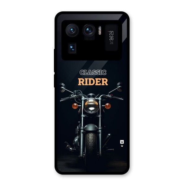 Classic RIder Glass Back Case for Mi 11 Ultra