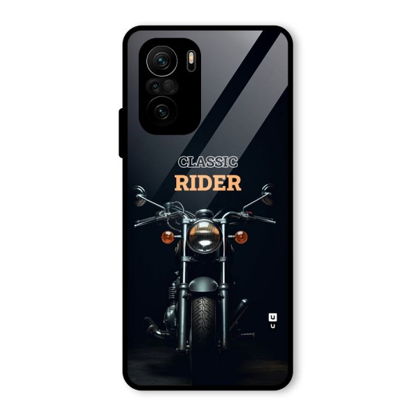 Classic RIder Glass Back Case for Mi 11x