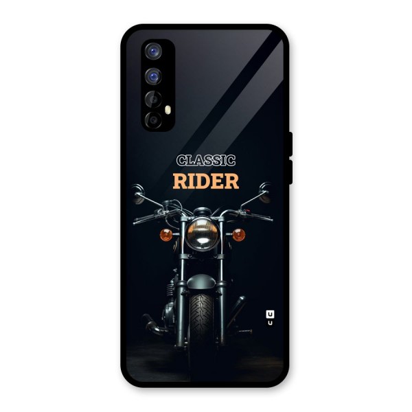 Classic RIder Glass Back Case for Realme 7