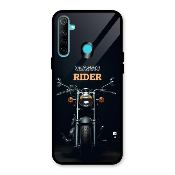 Classic RIder Glass Back Case for Realme Narzo 10