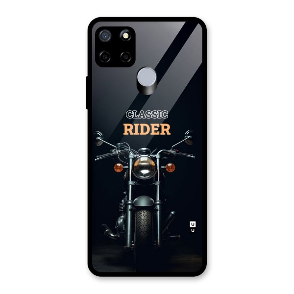 Classic RIder Glass Back Case for Realme Narzo 20