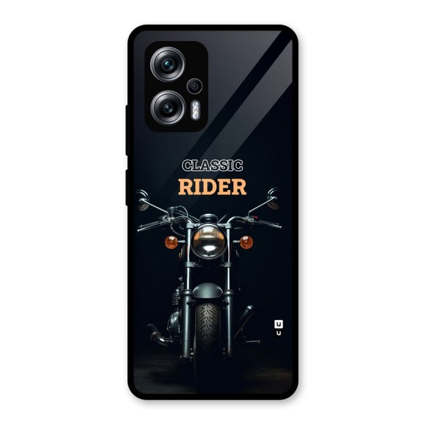 Classic RIder Glass Back Case for Redmi K50i