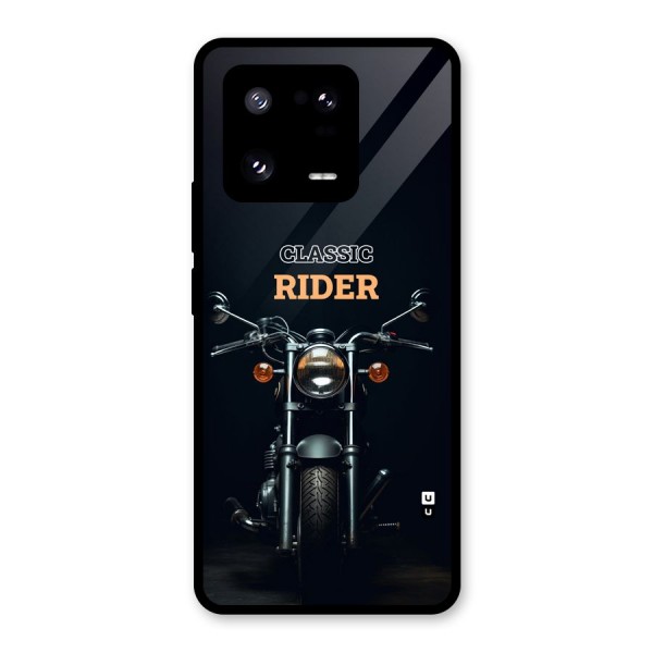 Classic RIder Glass Back Case for Xiaomi 13 Pro