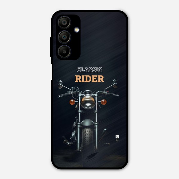 Classic RIder Metal Back Case for Galaxy A15 5G