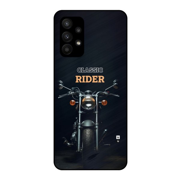 Classic RIder Metal Back Case for Galaxy A23