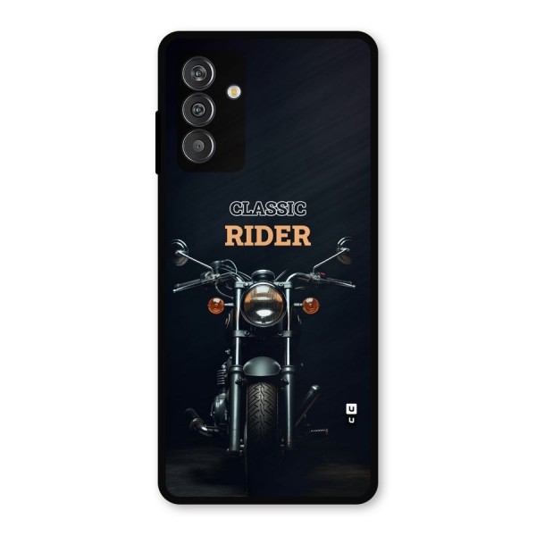 Classic RIder Metal Back Case for Galaxy F13