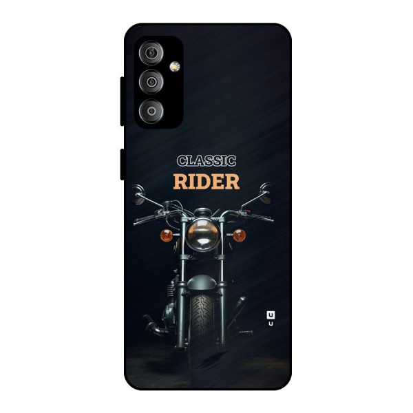 Classic RIder Metal Back Case for Galaxy F23