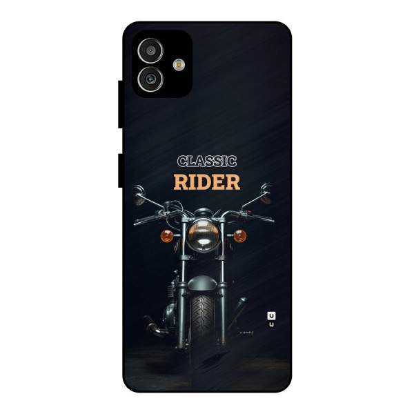 Classic RIder Metal Back Case for Galaxy M13 5G