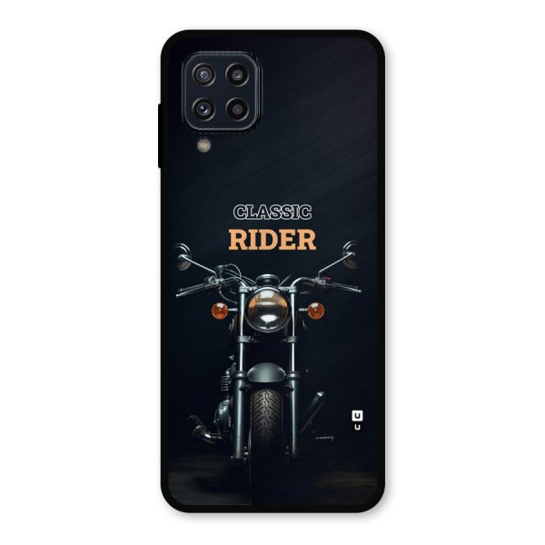 Classic RIder Metal Back Case for Galaxy M32