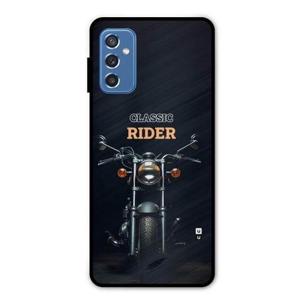 Classic RIder Metal Back Case for Galaxy M52 5G