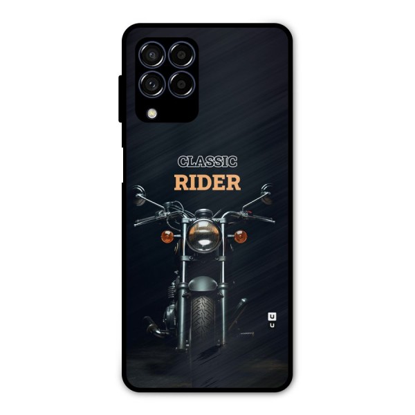 Classic RIder Metal Back Case for Galaxy M53 5G