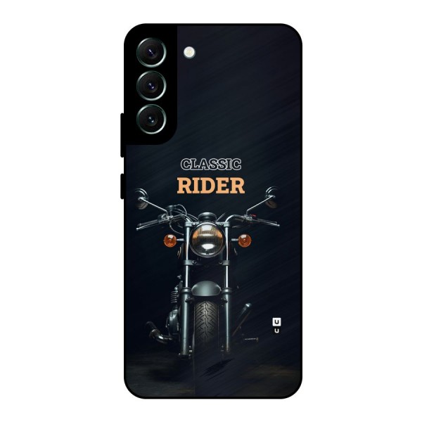 Classic RIder Metal Back Case for Galaxy S22 Plus 5G