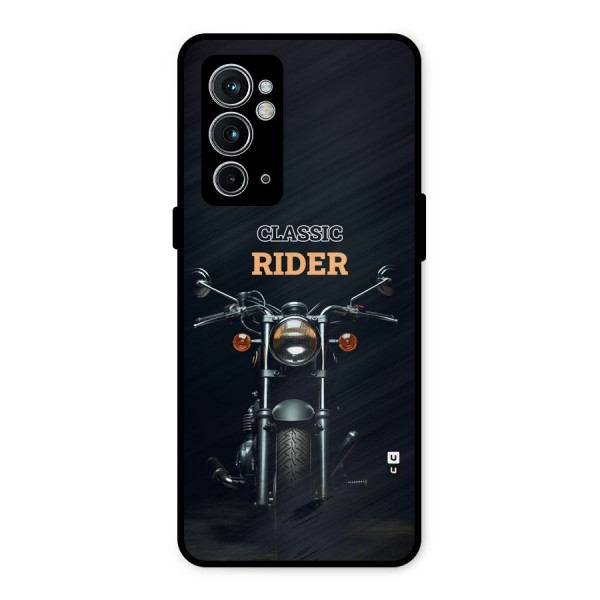 Classic RIder Metal Back Case for OnePlus 9RT 5G