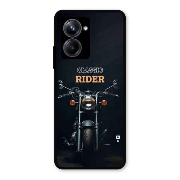 Classic RIder Metal Back Case for Realme 10 Pro