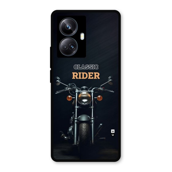 Classic RIder Metal Back Case for Realme 10 Pro Plus