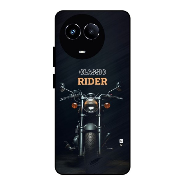 Classic RIder Metal Back Case for Realme 11 5G