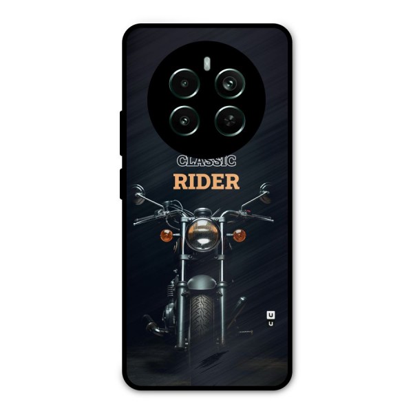 Classic RIder Metal Back Case for Realme 12 Pro Plus