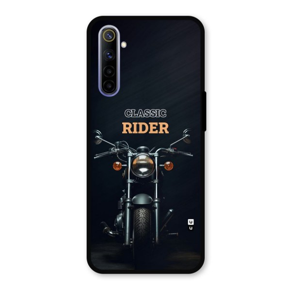 Classic RIder Metal Back Case for Realme 6