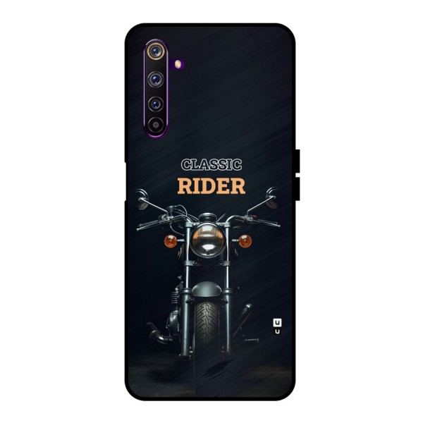 Classic RIder Metal Back Case for Realme 6 Pro