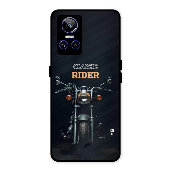 Classic RIder Metal Back Case for Realme GT Neo 3