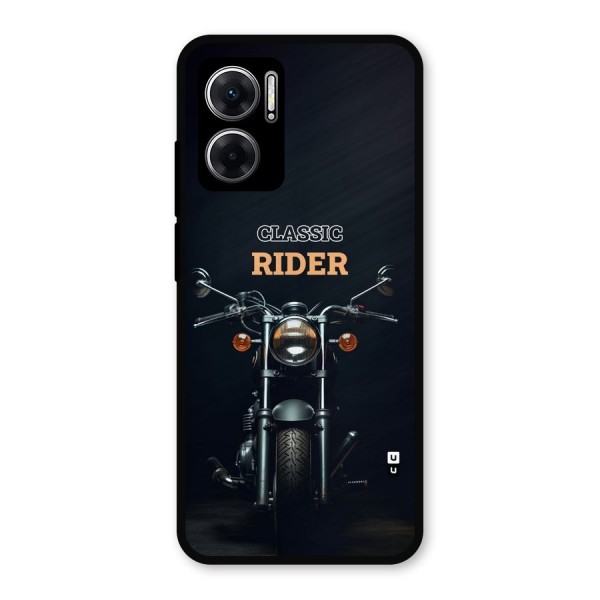 Classic RIder Metal Back Case for Redmi 11 Prime 5G