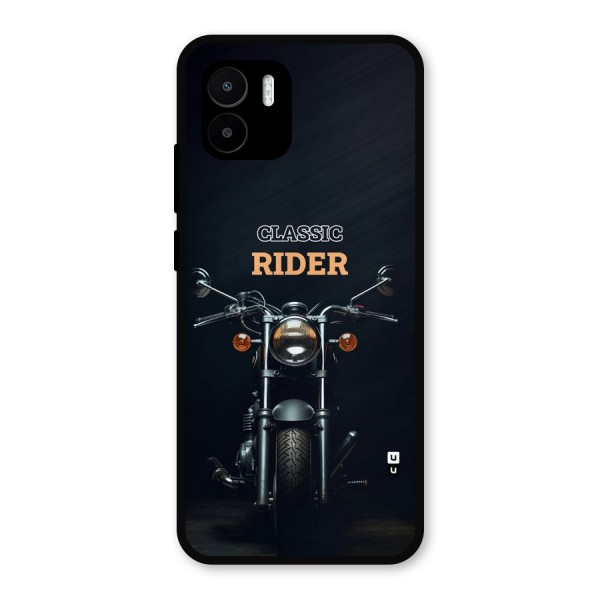 Classic RIder Metal Back Case for Redmi A2