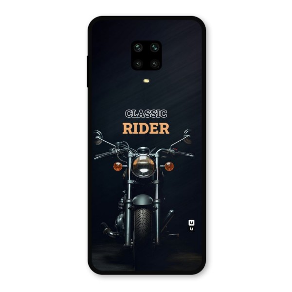 Classic RIder Metal Back Case for Redmi Note 10 Lite