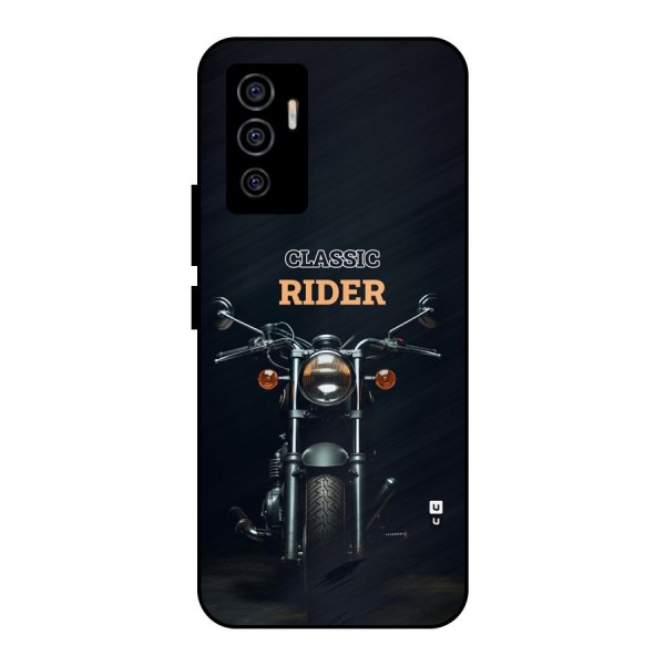 Classic RIder Metal Back Case for Vivo V23e