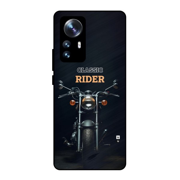 Classic RIder Metal Back Case for Xiaomi 12 Pro