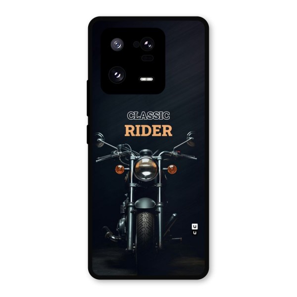 Classic RIder Metal Back Case for Xiaomi 13 Pro