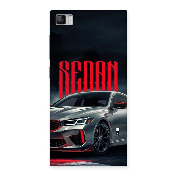 Classic Sedan Back Case for Mi3