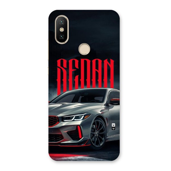 Classic Sedan Back Case for Mi A2