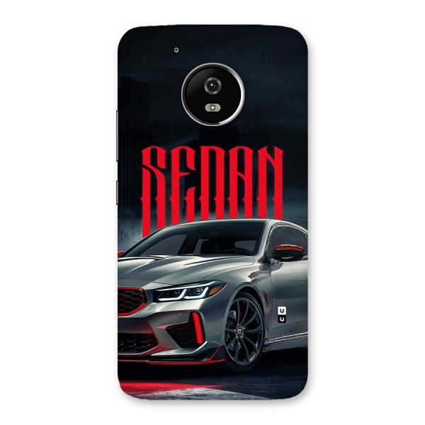 Classic Sedan Back Case for Moto G5