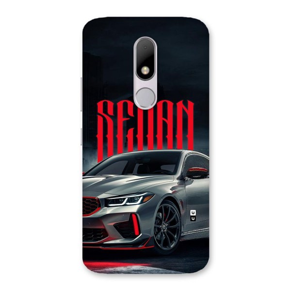 Classic Sedan Back Case for Moto M