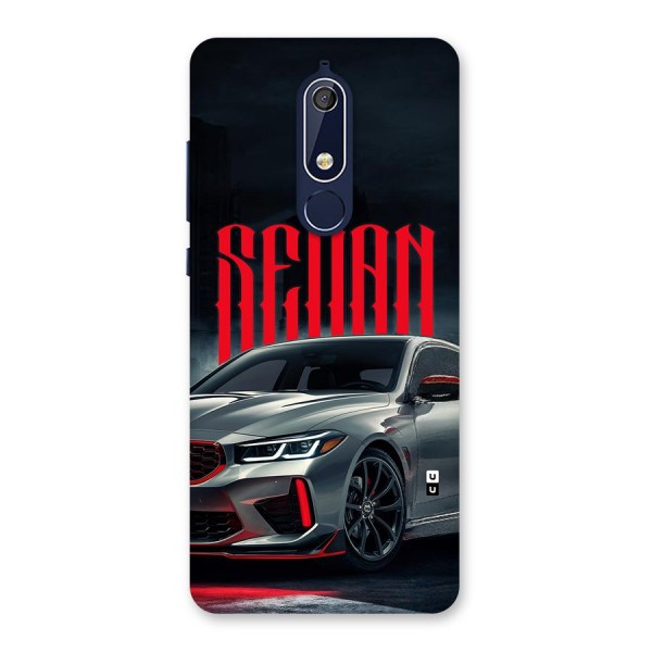 Classic Sedan Back Case for Nokia 5.1