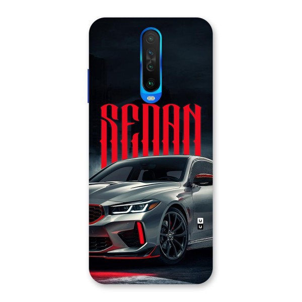 Classic Sedan Back Case for Poco X2