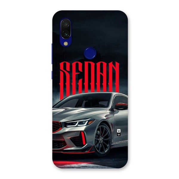 Classic Sedan Back Case for Redmi 7