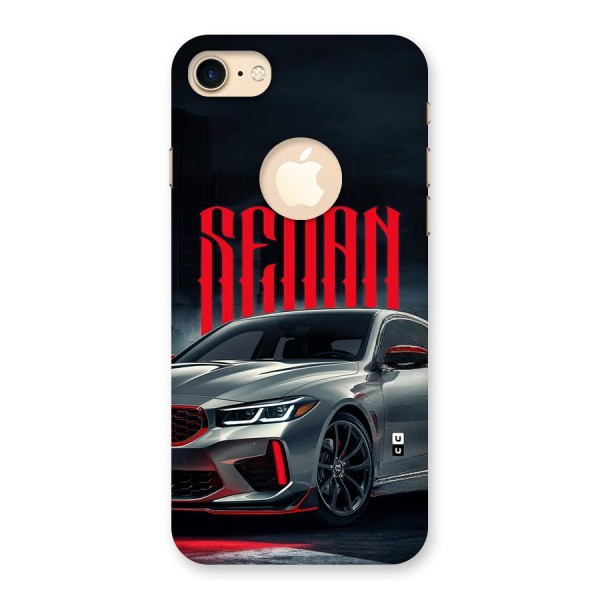 Classic Sedan Back Case for iPhone 8 Logo Cut