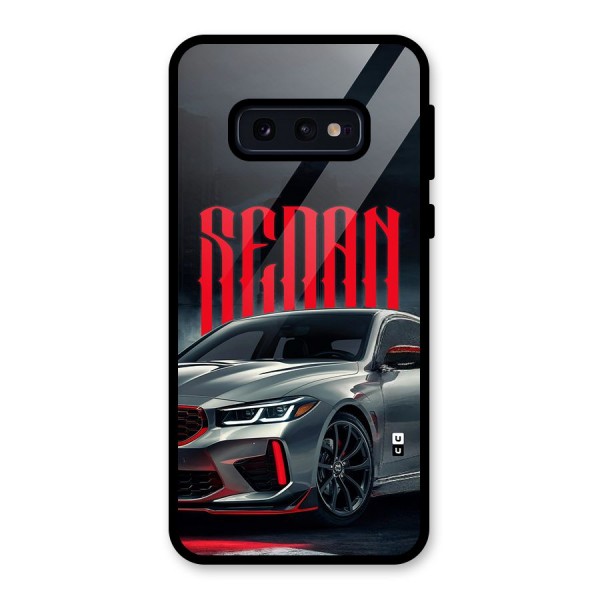 Classic Sedan Glass Back Case for Galaxy S10e