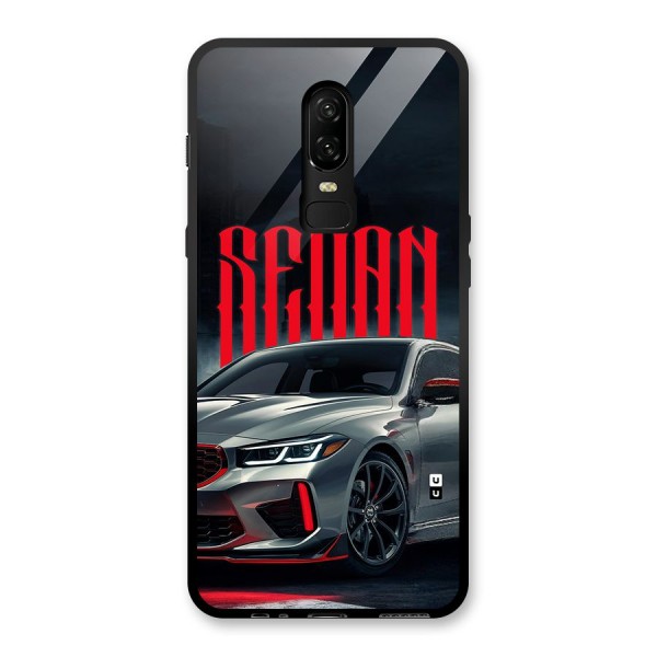 Classic Sedan Glass Back Case for OnePlus 6