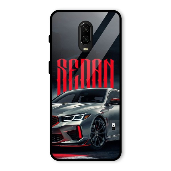 Classic Sedan Glass Back Case for OnePlus 6T