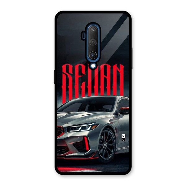 Classic Sedan Glass Back Case for OnePlus 7T Pro