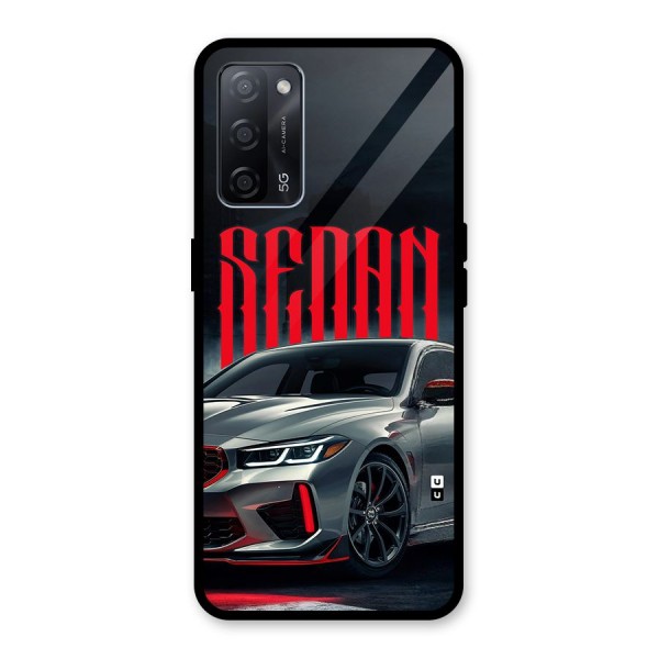 Classic Sedan Glass Back Case for Oppo A53s 5G