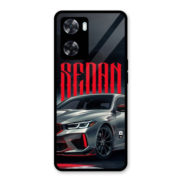 Classic Sedan Glass Back Case for Oppo A77